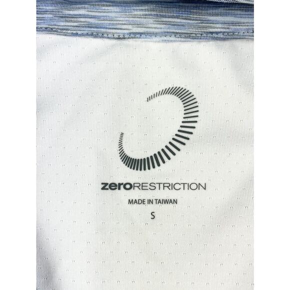 Zero Restriction Golf 1/4 Zip Pullover Shirt Jacket Small Blue Gray Women’s Logo - Picture 8 of 11